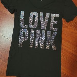VS PINK NWOT bling shirt